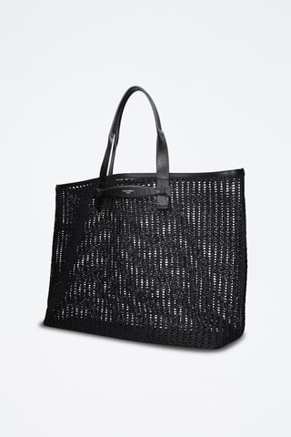 Sac porté épaule en cuir - Noir - Dolce&Gabbana