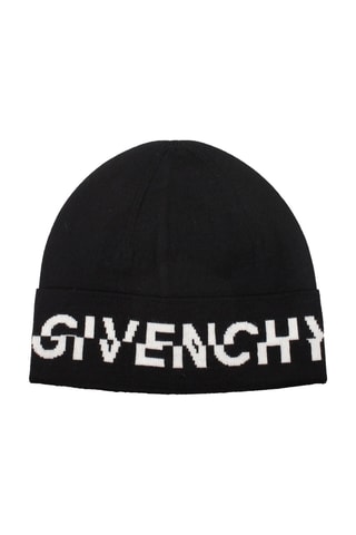 Bonnet en laine - Noir - Givenchy