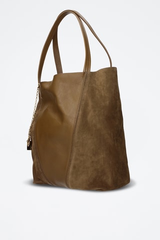 Sac porté épaule en cuir - Marron - Chloé