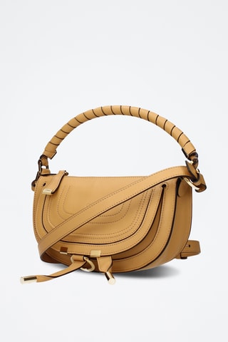 Sac à main en cuir - Camel - Chloé