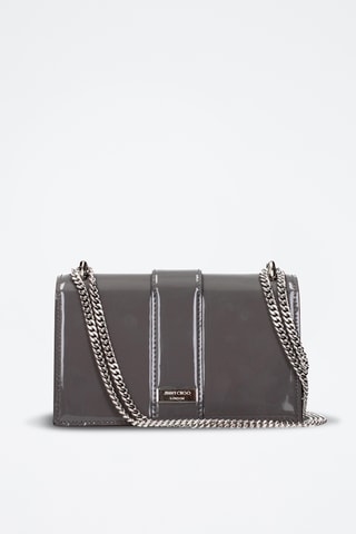 Sac porté épaule en cuir - Gris - Jimmy Choo