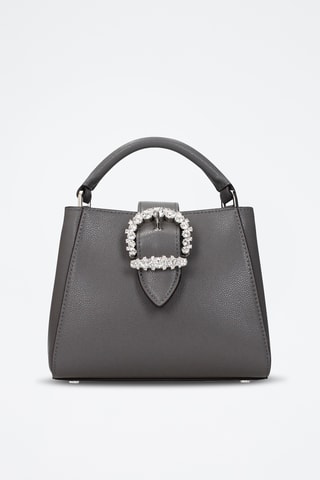 Sac à main en cuir - Gris foncé - Jimmy Choo