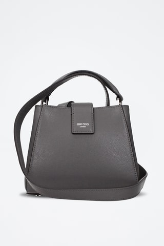 Sac à main en cuir - Gris foncé - Jimmy Choo