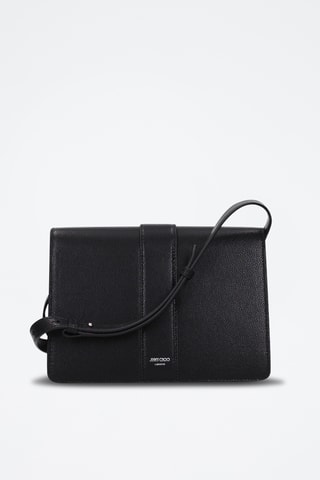 Sac bandoulière en cuir - Noir - Jimmy Choo