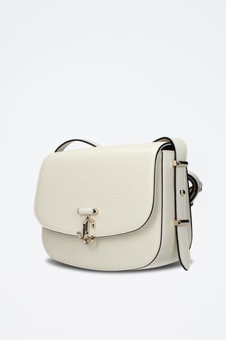 Sac bandoulière en cuir - Blanc - Jimmy Choo