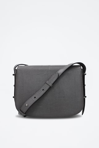 Sac bandoulière en cuir - Gris - Jimmy Choo