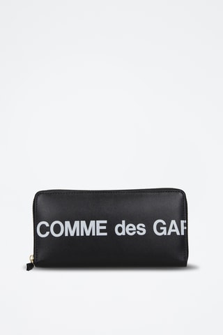 Portefeuille en cuir - Noir - Comme des Garçons