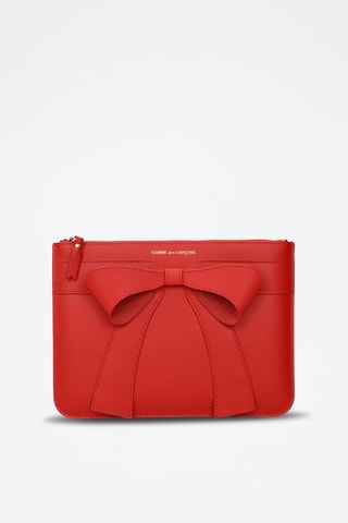 Pochette en cuir - Rouge - Comme des Garçons