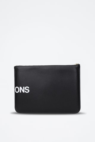 Pochette en cuir - Noir - Comme des Garçons