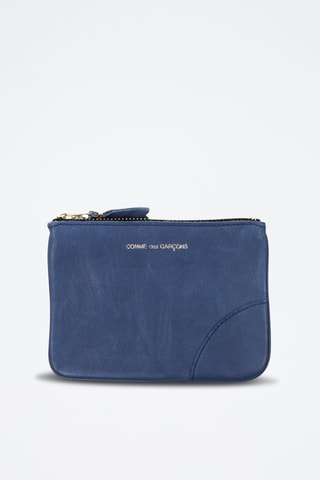 Portefeuille en cuir - Bleu - Comme des Garçons