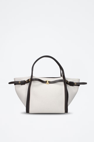 Sac à main en cuir de veau - Blanc - Tod's