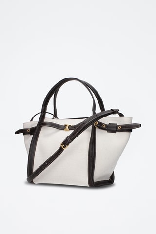 Sac à main en cuir de veau - Blanc - Tod's