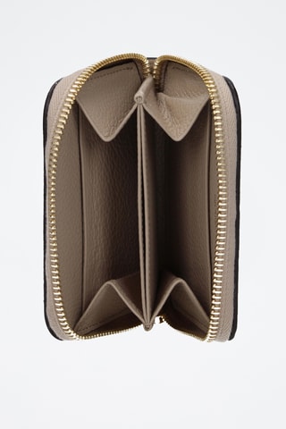 Portefeuille en cuir - Beige - Ferragamo