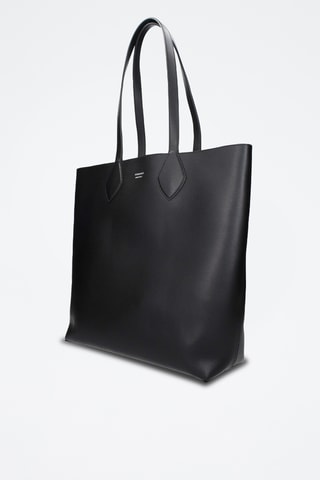 Sac porté épaule en cuir - Noir - Ferragamo