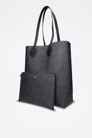 Sac porté épaule en cuir - Noir - Ferragamo