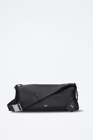 Sac bandoulière en cuir - Noir - Max Mara