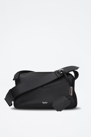 Sac bandoulière en cuir - Noir - Max Mara
