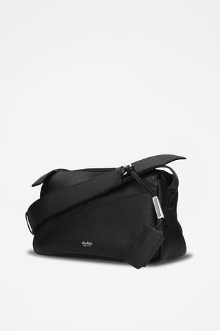 Sac bandoulière en cuir - Noir - Max Mara
