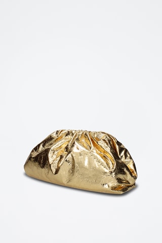 Pochette en cuir - Doré - Bottega Veneta