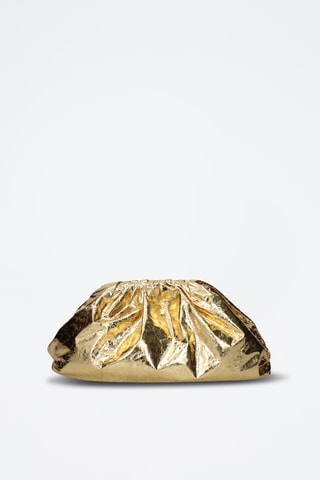 Pochette en cuir - Doré - Bottega Veneta
