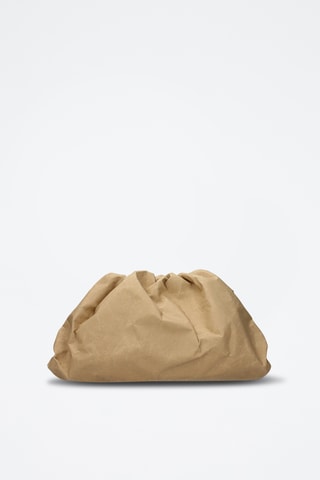 Pochette en cuir - Beige - Bottega Veneta