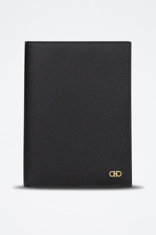 Porte-documents en cuir - Noir - Ferragamo