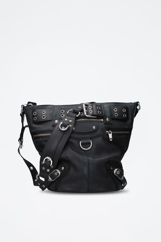 Sac bandoulière en cuir - Noir - Balenciaga