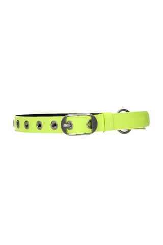 Ceinture en cuir - Jaune fluo - Balenciaga