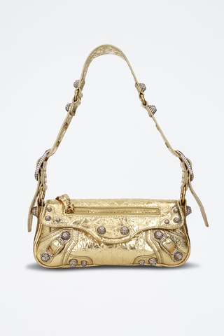 Sac porté épaule en cuir - Doré - Balenciaga