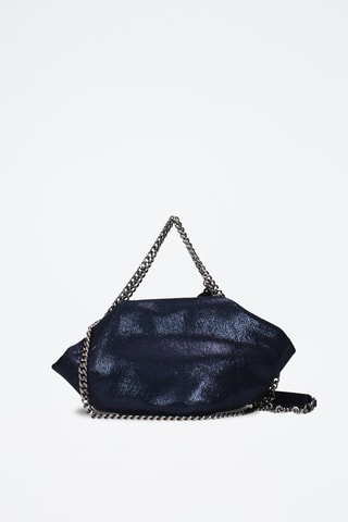 Sac à main Tiny Falabella - Bleu marine - Stella McCartney