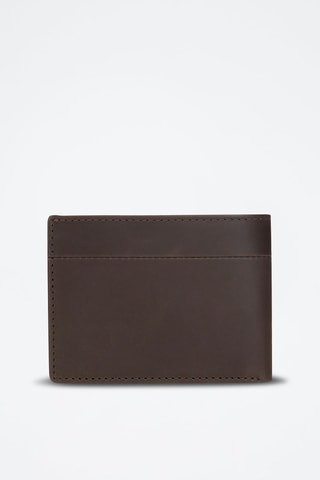 Portefeuille en cuir Staple - Marron