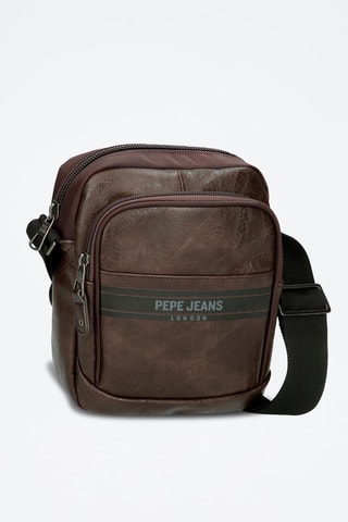 Sac bandoulière Horley - Noir et marron