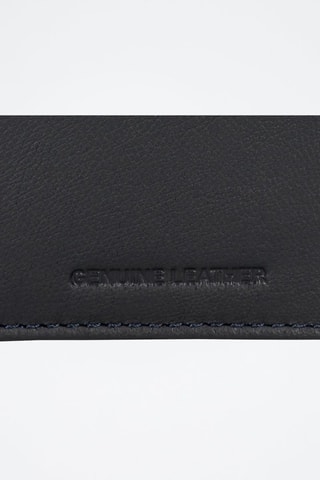 Porte-cartes en cuir - Bleu