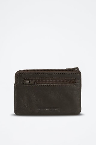 Porte-cartes en cuir - Marron