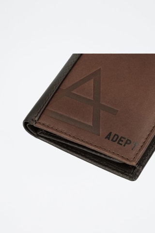 Porte-cartes en cuir - Marron