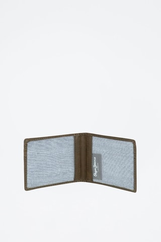 Porte-carte cuir Badge - Vert