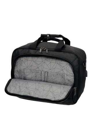 Sac de voyage connecté Trimmed - 40 cm - Noir