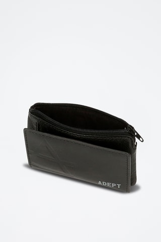 Portefeuille en cuir Jim - Noir
