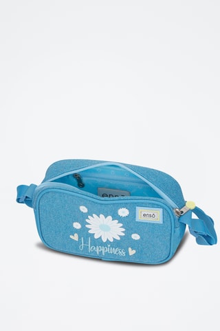 Sac bandoulière Happiness - Bleu
