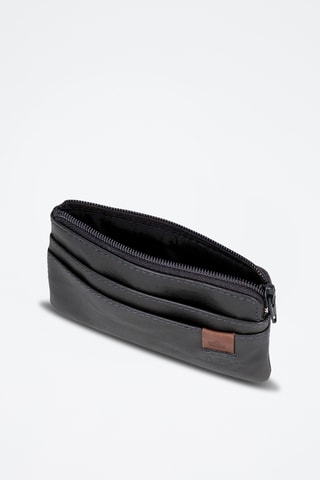 Porte-cartes en cuir Max - Bleu