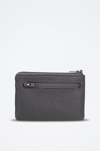 Portefeuille en cuir Ithaca - Anthracite