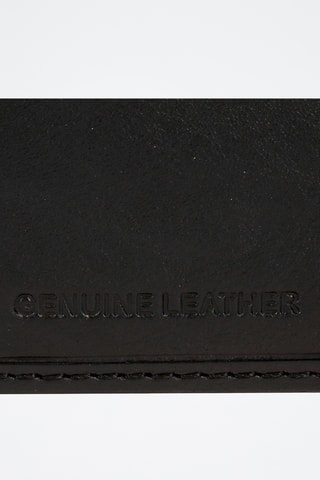 Portefeuille en cuir Ithaca - Noir