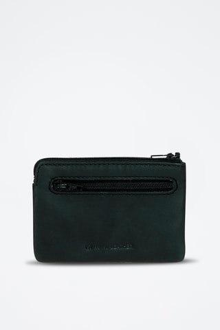 Portefeuille en cuir Hilltop - Anthracite