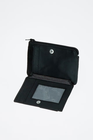Portefeuille en cuir Hilltop - Anthracite