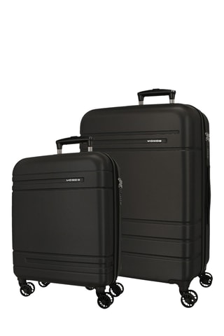 Valise cabine et valise semaine Galaxy (S/M) - 55/68 cm - Noir
