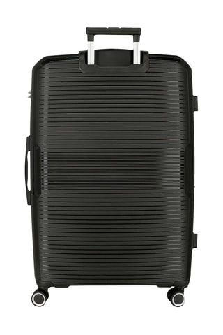 Valise cabine et valise semaine Wood (S/M) - 55/68 cm - Noir