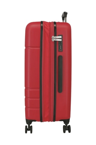 Set de 3 valises Galaxy (S/M/L) - 55/68/78 cm - Bordeaux