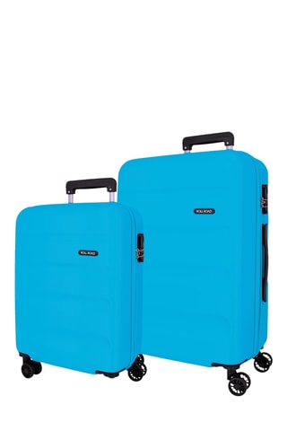 Valise cabine et valise semaine Flex (S/M) - 55/65 cm - Bleu