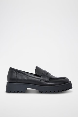 Mocassins en cuir Mel - Noir