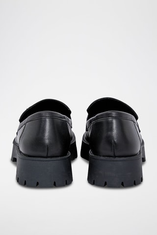 Mocassins en cuir Mel - Noir